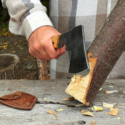 Hand-Forged Small Bushcraft Axe, 570 g / 1.25 lb - 4