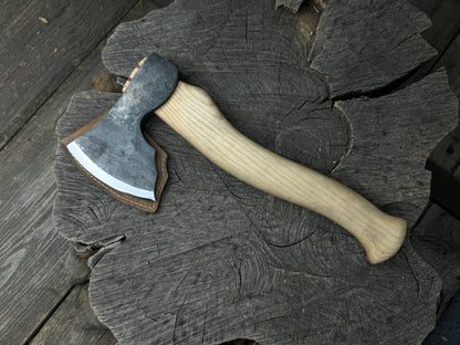 Hand - Forged Small Carving Axe, 0.66 kg (1.46 lb) - 9