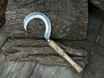 Hand - Forged Small Sickle, ⌀9 cm (3.5 inches) - 6