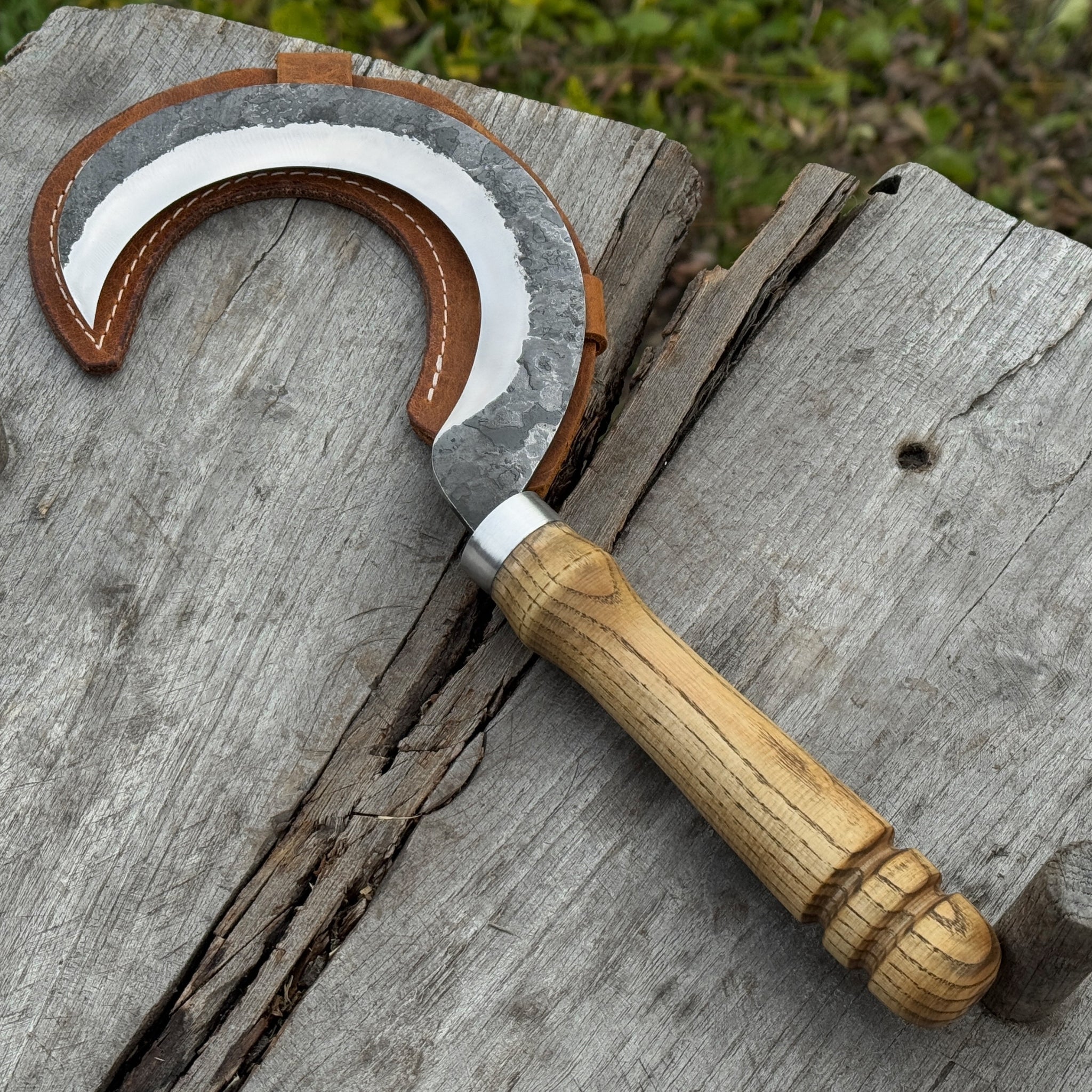 Hand - Forged Small Sickle, ⌀9 cm (3.54 inches) - 11