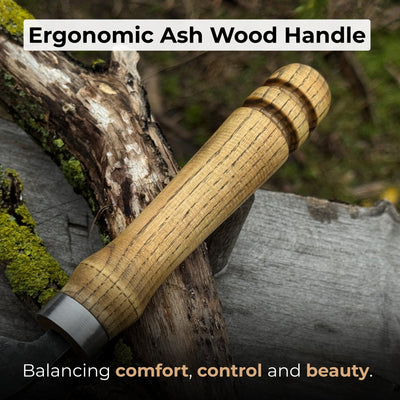 Hand - Forged Small Sickle, ⌀9 cm (3.54 inches) - 3