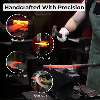 Hand - Forged Small Sickle, ⌀9 cm (3.54 inches) - 7