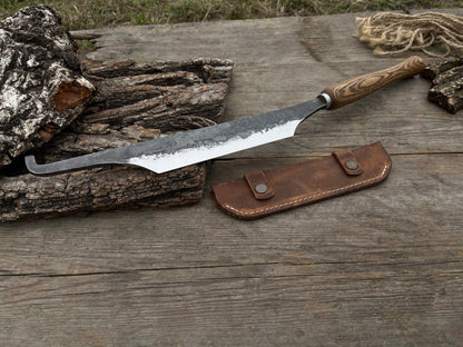 Hand - Forged Small Stock Knife - Cloggers knife - 7