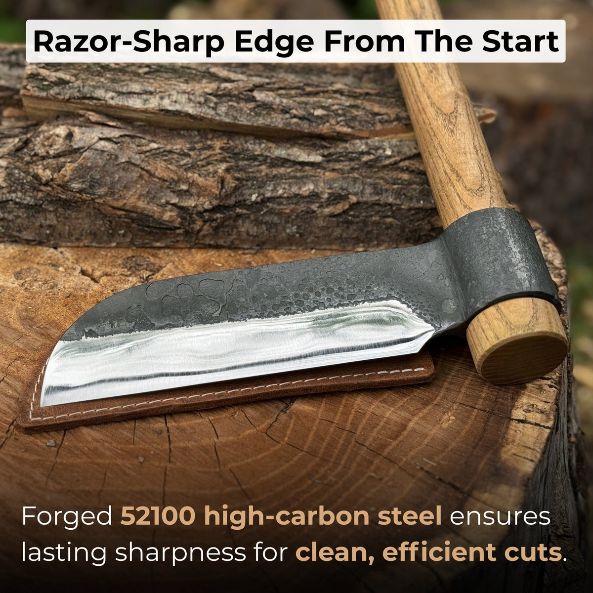 Hand-Forged Splitting Froe, Blade - 15.5 cm (6.1 inches) - Sharky ...