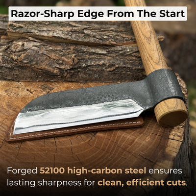 Hand - Forged Splitting Froe, Blade - 15.5 cm (6.1 inches) - 2