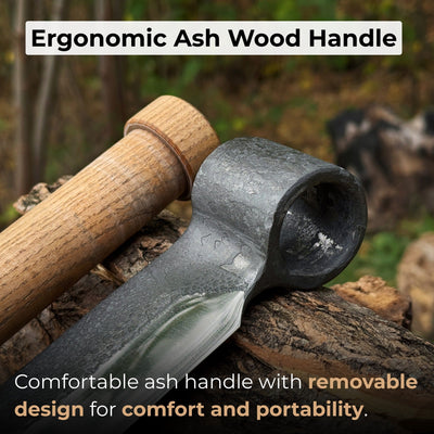 Hand - Forged Splitting Froe, Blade - 15.5 cm (6.1 inches) - 3