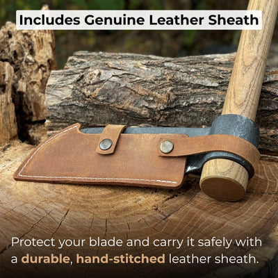 Hand - Forged Splitting Froe, Blade - 15.5 cm (6.1 inches) - 4