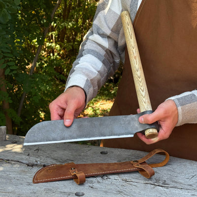 Hand-Forged Splitting Froe, Blade - 25.5 cm (10 inches) - 6