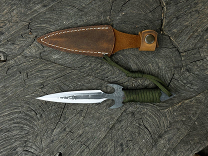 Hand - Forged Throwing Knife, 19 cm (7.48 inches) - 5