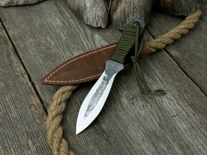 Hand - Forged Throwing Knife, 20 cm (7.87 inches) - 4