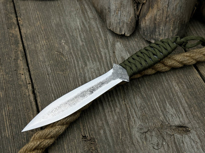 Hand - Forged Throwing Knife, 22 cm (8.6 inches) - 3