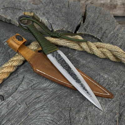 Hand - Forged Throwing Knife, 23 cm (9 inches) - 1