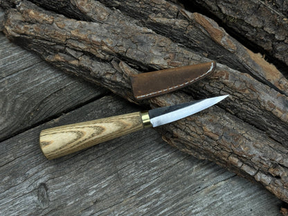 Hand - Forged Whittling Sloyd Knife, 7.5 cm (2.95 inches) - 1