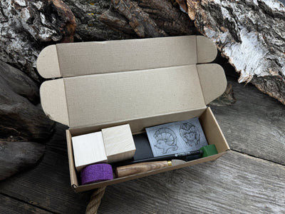 Hedgehog Carving Kit - Complete Starter Whittling Kit for Beginners, Adults, Teens, and Kids - 4