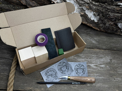 Hedgehog Carving Kit - Complete Starter Whittling Kit for Beginners, Adults, Teens, and Kids - 5