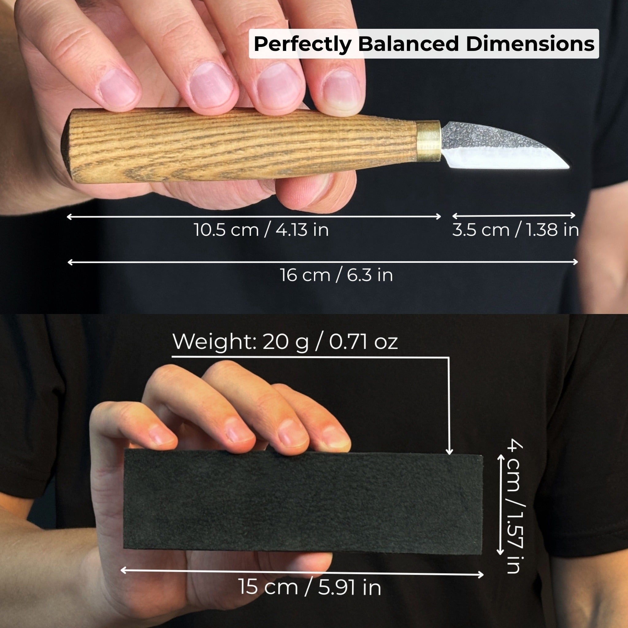 Hedgehog Carving Kit - Complete Starter Whittling Kit for Beginners, Adults, Teens, and Kids - 3