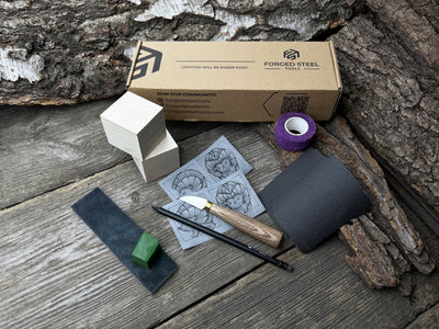 Hedgehog Carving Kit - Complete Starter Whittling Kit for Beginners, Adults, Teens, and Kids - 1