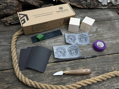 Hedgehog Carving Kit - Complete Starter Whittling Kit for Beginners, Adults, Teens, and Kids - 2