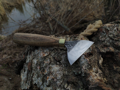 Hand-Forged Skew Knife, Blade 6 cm (2.4 inches) - Forged Steel Tools