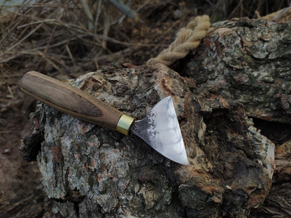 Hand-Forged Skew Knife, Blade 6 cm (2.4 inches) - Forged Steel Tools