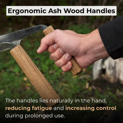 Inshave (Half - Rounded Drawknife), 13 cm (5.1 inches) - 3