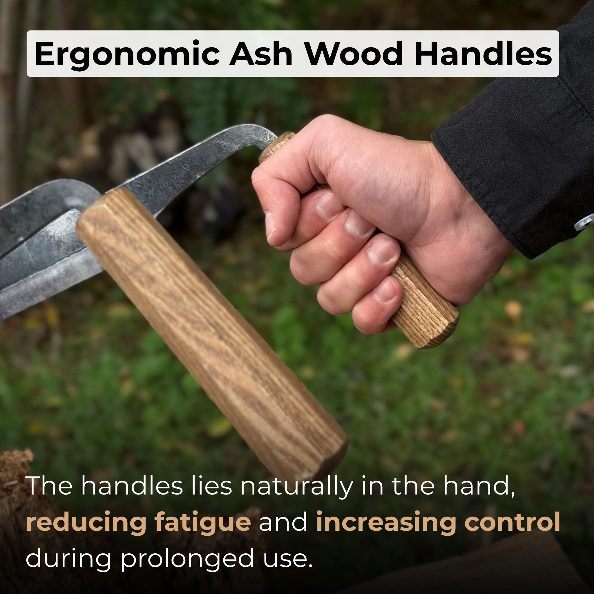 Inshave (Half - Rounded Drawknife), 16.5 cm (6.5 inches) - 3