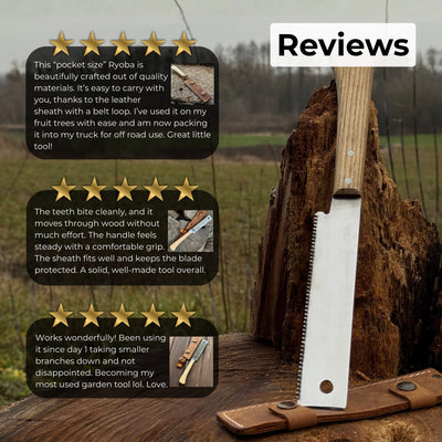 Japanese Style Hand Saw 12.2 Inches - 8