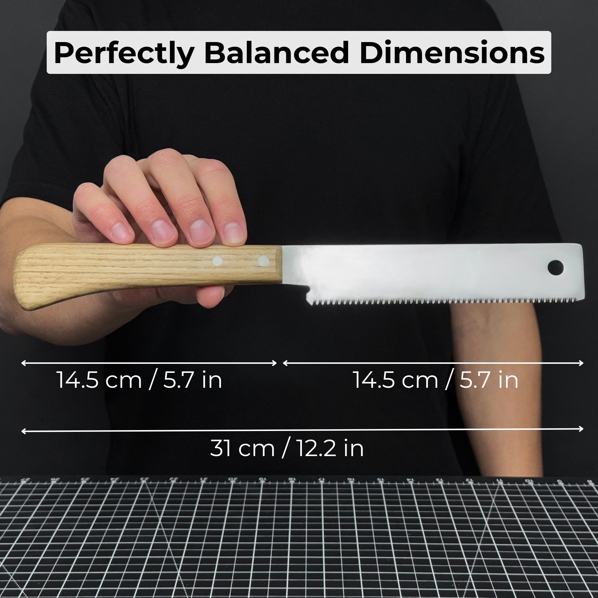 Japanese Style Hand Saw 12.2 Inches - 5