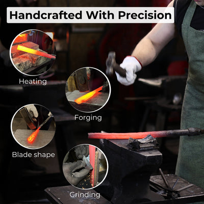 Large Straight Gouge (Rounded Chisel), 10 - 45 mm (0.4 - 1.8 inches) - 9