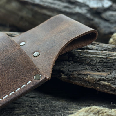 Leather Belt Mount for Axes and Hammers - 7