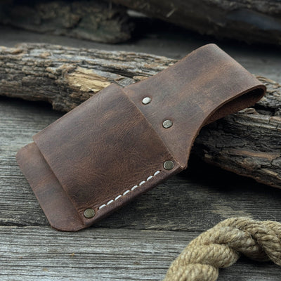Leather Belt Mount for Axes and Hammers - 6
