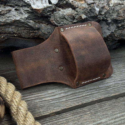 Leather Belt Mount for Axes and Hammers - 4