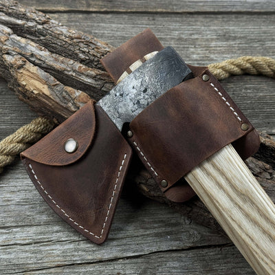 Leather Belt Mount for Axes and Hammers - 2