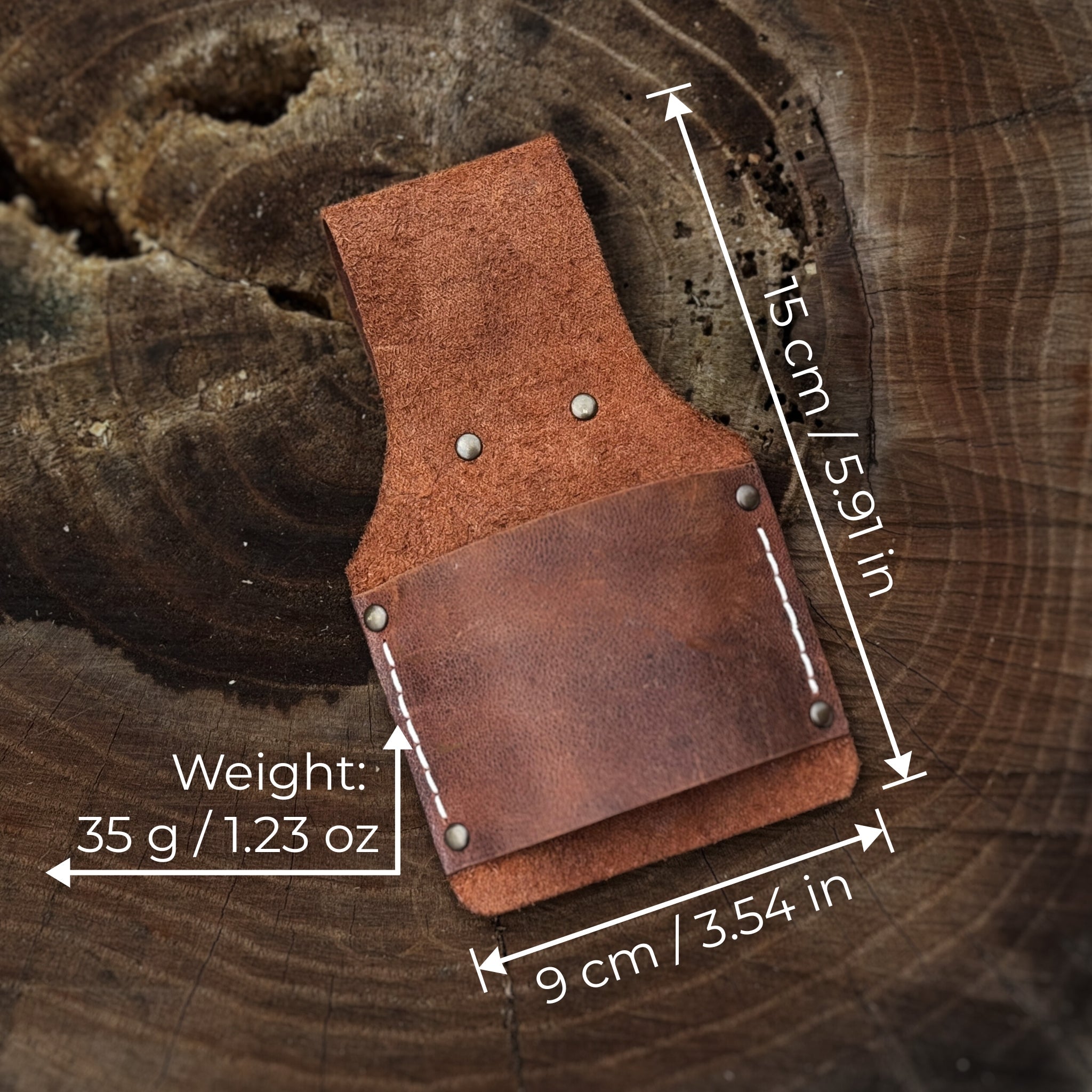 Leather Belt Mount for Axes and Hammers - 2