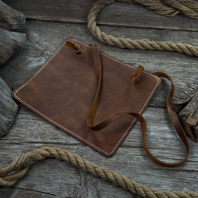 Leather Breast Plate with Belt - 9