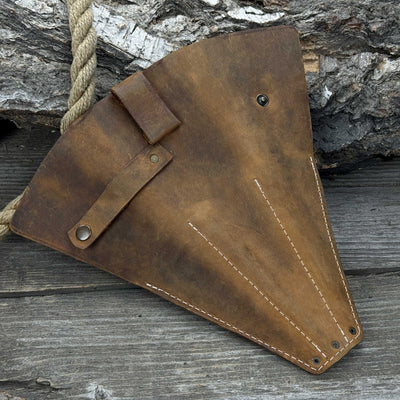 Leather Case for 3 Throwing Knives - 8