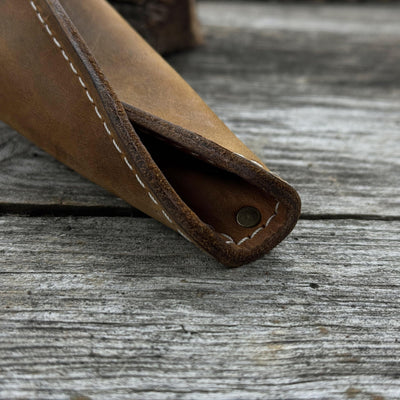 Leather Case for 3 Throwing Knives - 4