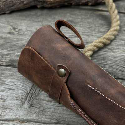 Leather Case for 6 Throwing Knives - 7