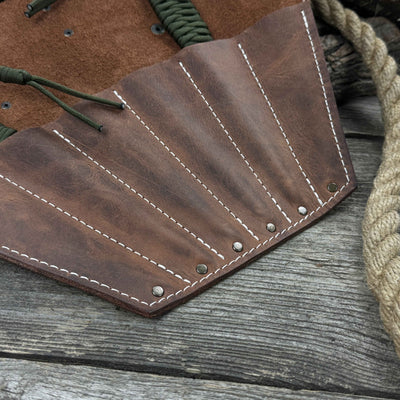 Leather Case for 6 Throwing Knives - 2