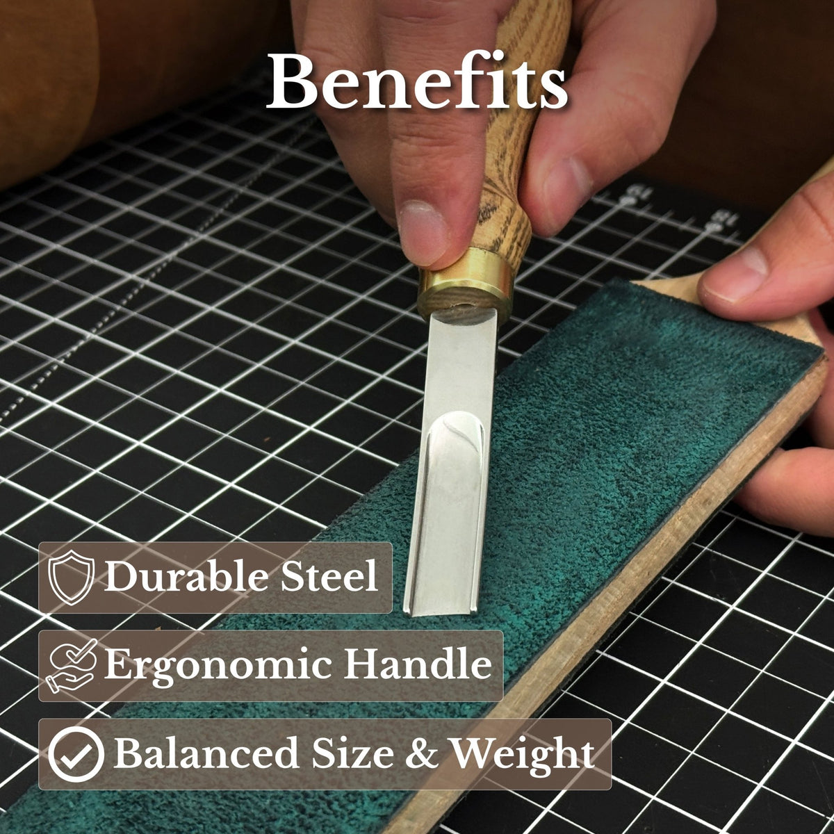 Leather Edge Skiver, 4-16 mm (0.16-0.63 inches) - 7