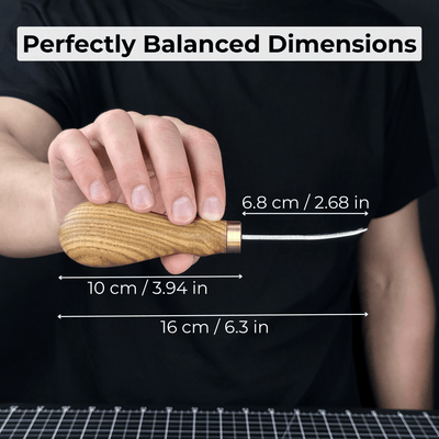 Leather Edge Skiver, 4 - 16 mm (0.16 - 0.63 inches) - 6