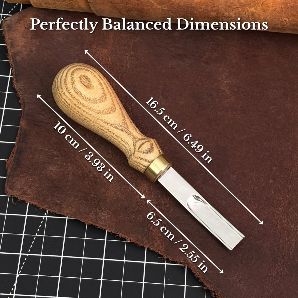 Leather Edge Skiver, 4-16 mm (0.16-0.63 inches) - 3