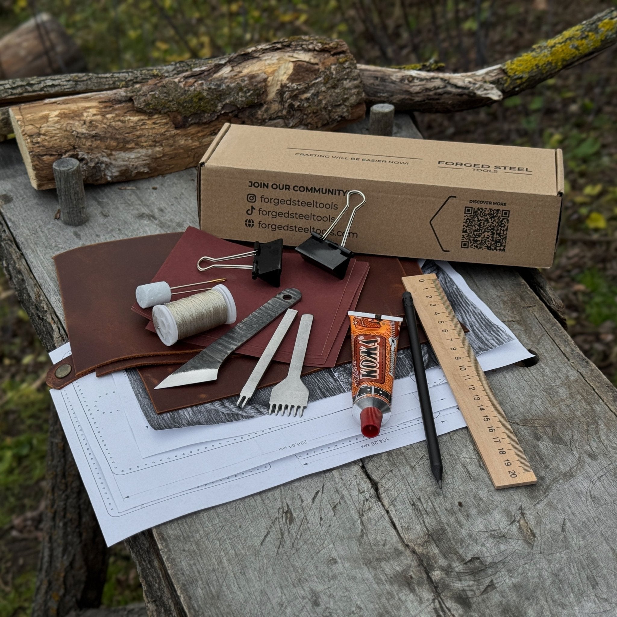 Leather Wallet DIY Kit - 5