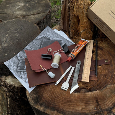 Leather Wallet DIY Kit - 8