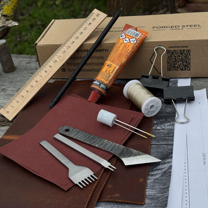 Leather Wallet DIY Kit - 6