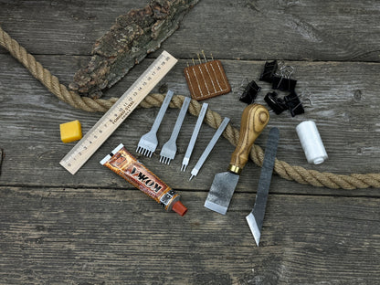 Leather Wallet Making Tool Kit - 5