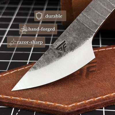 Marking Knife Kiridashi with Rounded Blade, 5,5 cm (2.17 inches) - 2