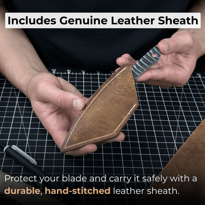 Marking Knife Kiridashi with Rounded Blade, 5,5 cm (2.17 inches) - 5