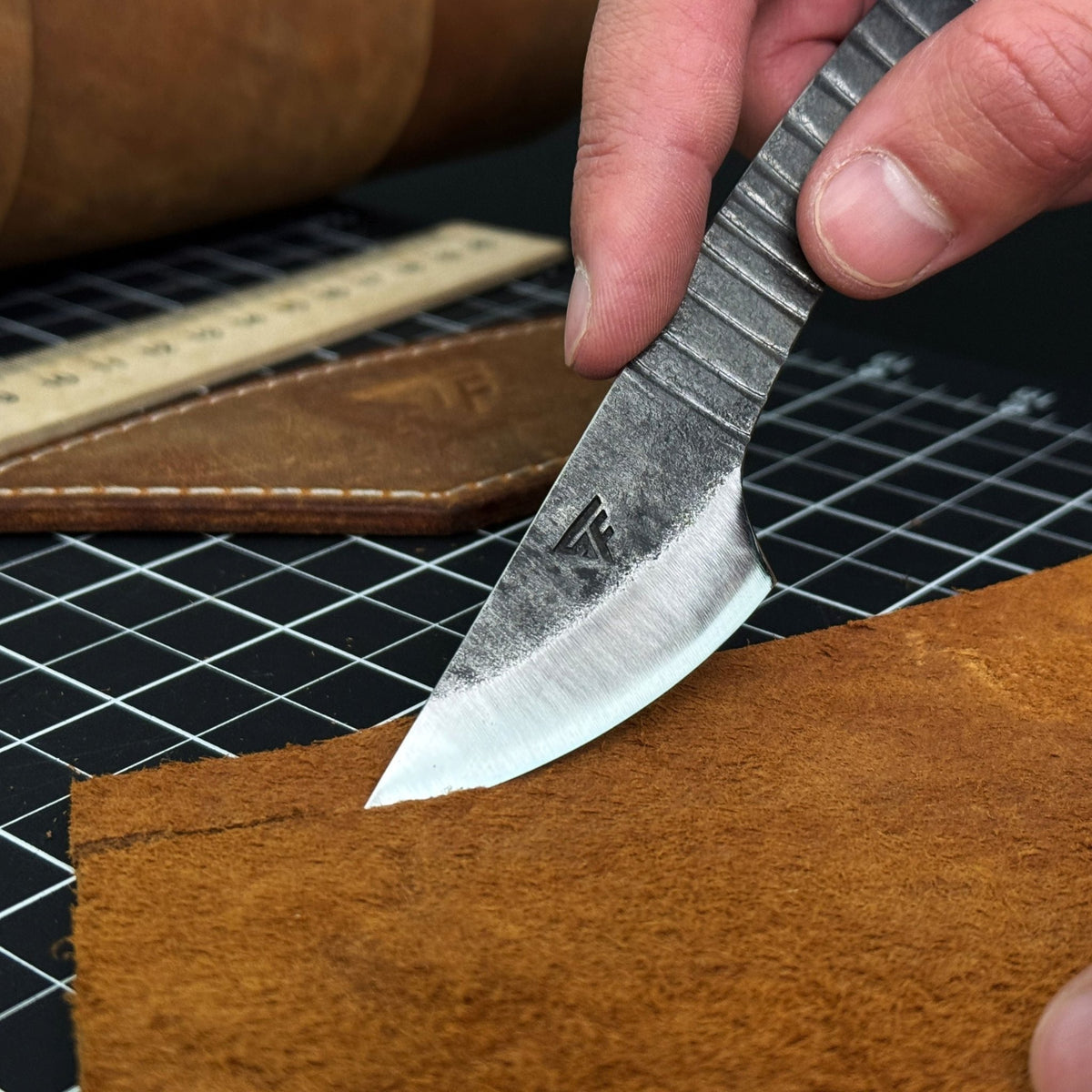 Marking Knife Kiridashi with Rounded Blade, 5,5 cm (2.17 inches) - 5