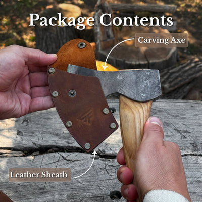 Medium Carving Axe, 735 g (1.62 lbs) - 9